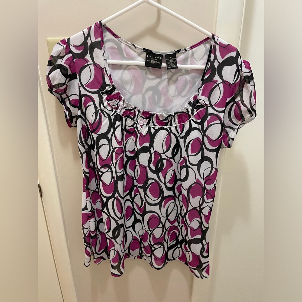 Funky patterned top